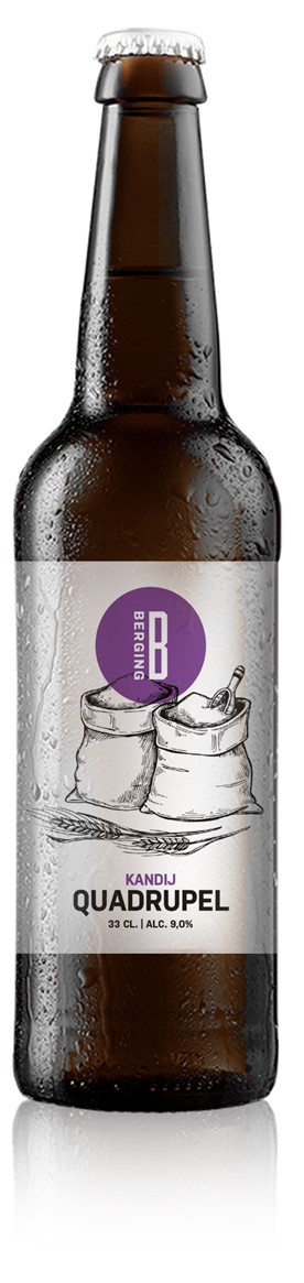 B6. Kandij Quadrupel 24 flessen 9,3%